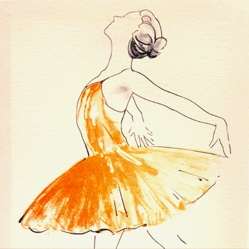 NEW Graceful Ballerina Canvas Wall Art - Home Decor